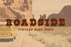 Roadside Vintage Slab Serif