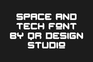 Robog Space – Digital & Tech Font