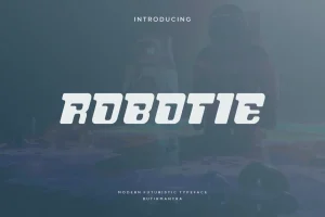 Robotie – Futuristic Font