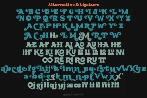 Roller Hesoon – Retro Font