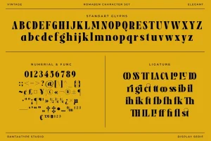 Romaben Old Vintage Serif Font