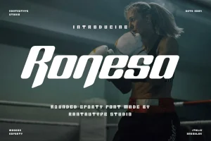 Ronesa Rounded Sport Font