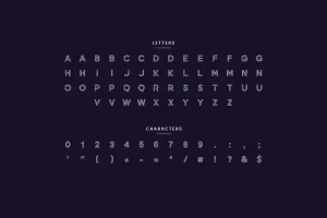 Roxcrou – Futuristic Font