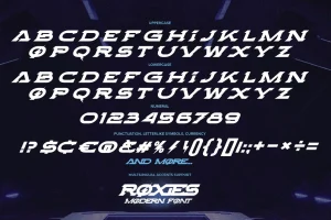 ROXIES – Modern  Font