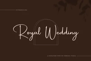 Royal Wedding – Logo Font
