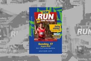 Running Event Poster Template