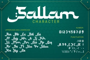 Sallam – Decorative Font
