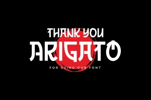 SAMENT – Japanese Style Font