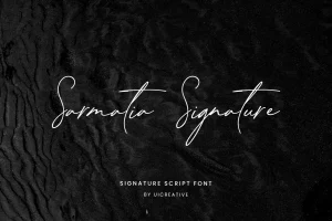Sarmatia Signature Font
