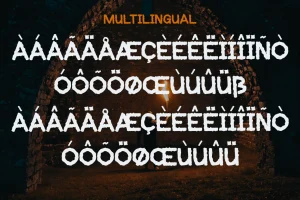 Scary Castle – Spooky Typeface