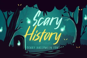 Scary History – Scary Halloween Font