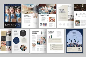 School Brochure Template