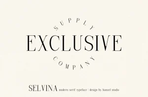 Selvina | a classic serif