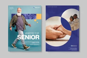 Senior Ministry Brochure Template