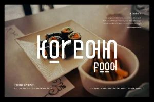 Seoul – Authentic Korean Typeface