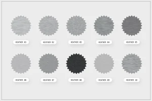 Shades of Heather Grey – Fabric Set