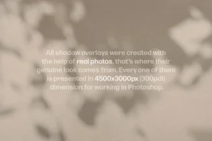 Shadow Play Photo Overlays