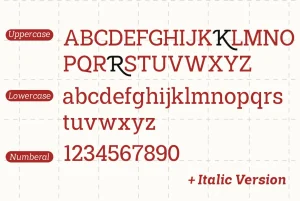 Shemekia – Classic slab serif font