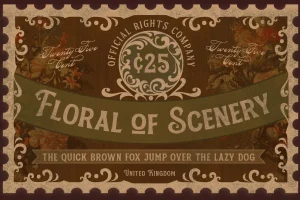 Silvestern – Vintage Display Font
