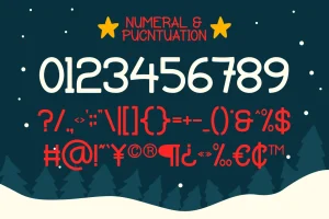 Snowen Christmas – Christmas Display Font