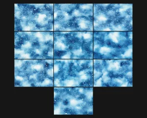 Snowy Winter Watercolor Backgrounds