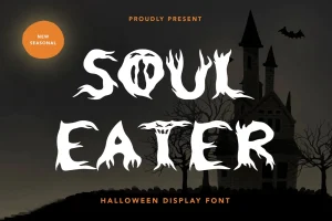 Soul Eater – Halloween Display Font
