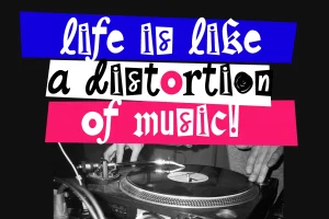 Sound Distortion – Mixed Font