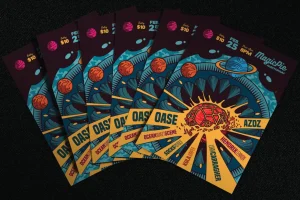 Space Indie Rock Flyer