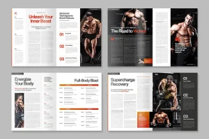Sport Magazine Template