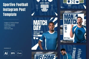 Sportivo Instagram Post Template IF