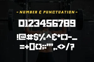 SPORTSY – Sport Display Font