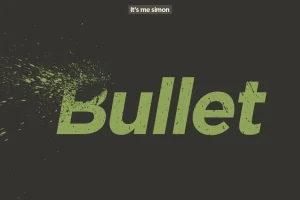 Spray paint splatter set