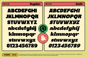 Standie – Bold Typeface