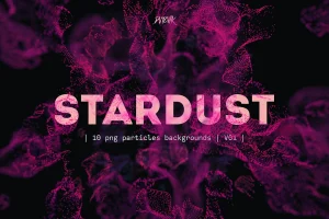 Stardust | Transparent Particles Backgrounds | V01