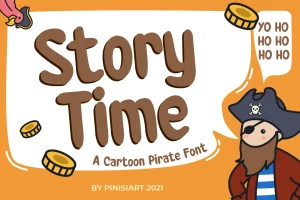 Storytime – Kids font