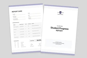 Student Report Card Template