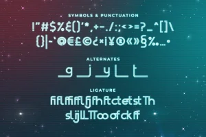 Summer Blues – Summer Retro Font