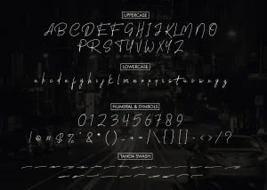 Tanda Signature Font