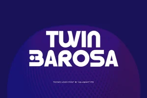 TECWO – Rounded Logo Font