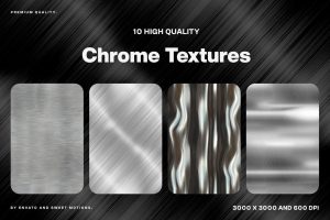 10 Chrome Texture Backgrounds