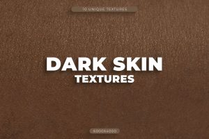 10 Dark Skin Textures