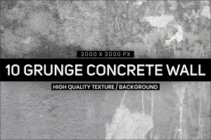 10 Grunge Concrete Wall Texture