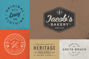 10 Logo/Badge Templates Vol.3