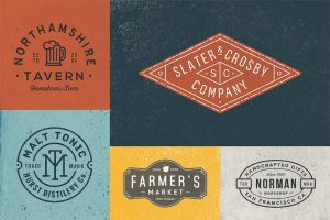 10 Logo/Badge Templates Vol.4