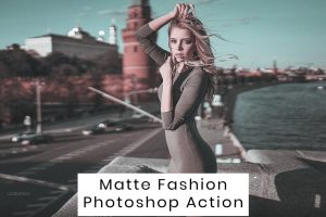 10 Matte Fashion Photoshop Action