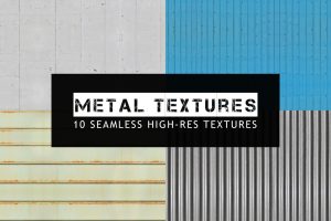 10 Seamless Metal Textures