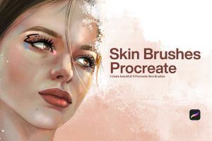 10 Skin Brushes Procreate
