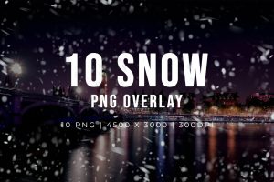 10 Snow Overlay #12