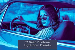 12 Deep Duotone Lightroom Presets