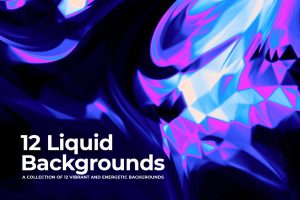 12 Liquid Backgrounds